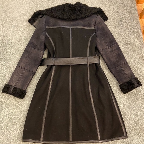 Vince Faux Suede Camuto Fall Winter Coat - Picture 2 of 11